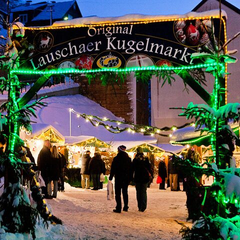 Lauscha Kugelmarkt © Touristinformation Lauscha