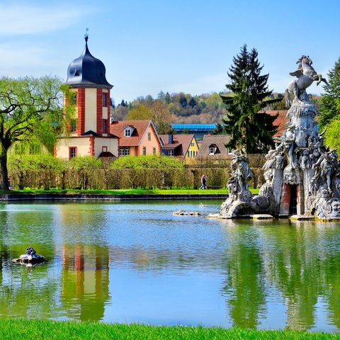 Rokokogarten Fotograf: Ronald Grunert-Held Mit freundlicher Genehmigung der Bayerischen Schlösser- und Seenverwaltung Quelle: Gemeinde Veitshöchheim Tourist-Information 