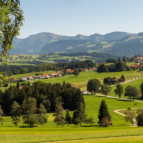 Aussichtspunkt Oberreute © Landkreis Lindau (Bodensee) / Moritz Kertzscher