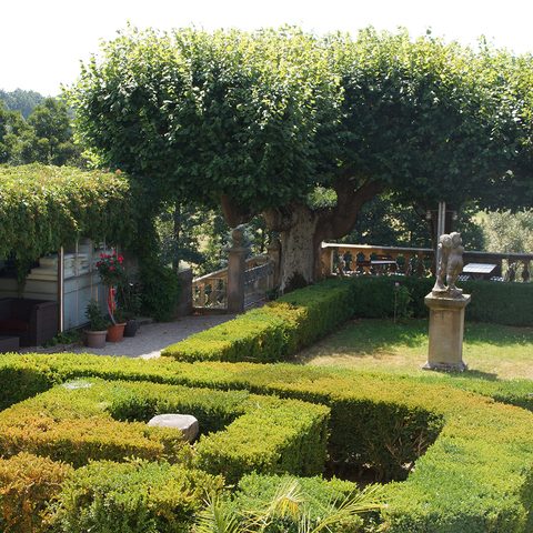 Terrassengärten Quelle: Archiv Gemeinde Neudrossenfeld, Herr Wunner, Stadt Bayreuth, Frau Dr. Fohrbeck, privat.