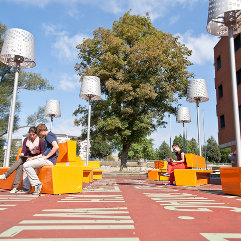 Neu Ulm - Maxplatz © Stadtarchiv Ulm