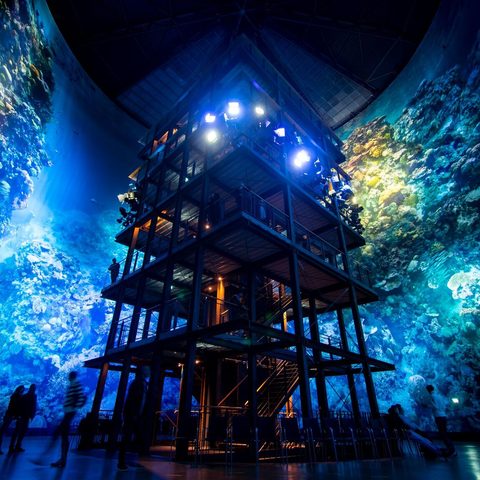 Gasometer Foto Samsony Quelle: Eigenbetrieb Wirtschaft und Stadtmarketing Pforzheim (WSP) 