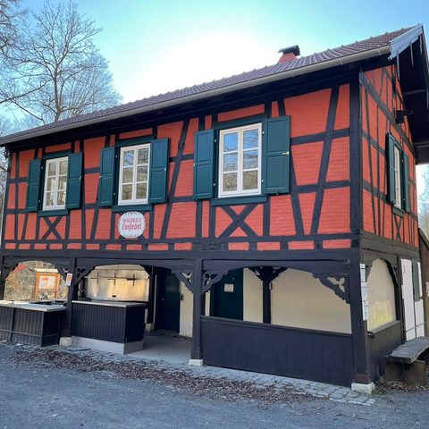 Der Einsiedel – ein beliebtes Ausflugsziel bei Groß und Klein Quelle: Markt Rimpar / Nadja Kess