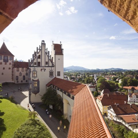 Hohes Schloss Nordflügel Füssen. © Allgäu GmbH / Arthur Selbach 