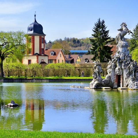 Rokokogarten Fotograf: Ronald Grunert-Held Mit freundlicher Genehmigung der Bayerischen Schlösser- und Seenverwaltung Quelle: Gemeinde Veitshöchheim Tourist-Information
