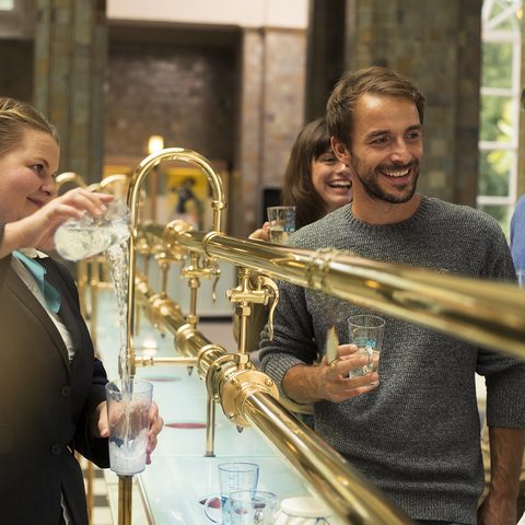 Heilwassertasting © Bayer. Staatsbad Bad Kissingen GmbH / Ingo Peters