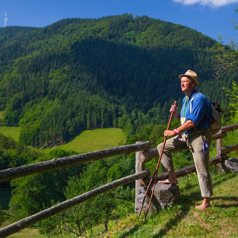 ZweiTälerLand - Hirtenbub Sigi Wernet / Copyright: Fotograf Clemens Emmler