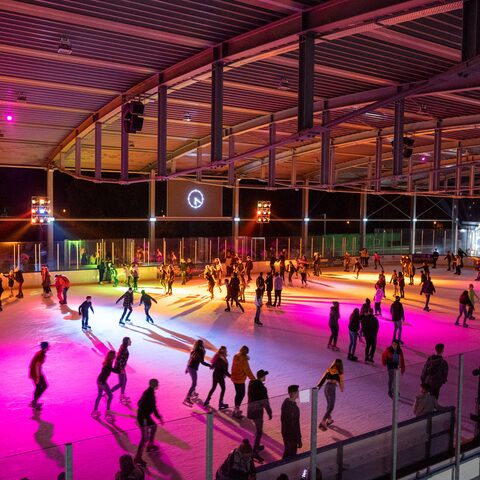 Hof, Eisdisco © Stadt Hof. / Tourist-Information Hof