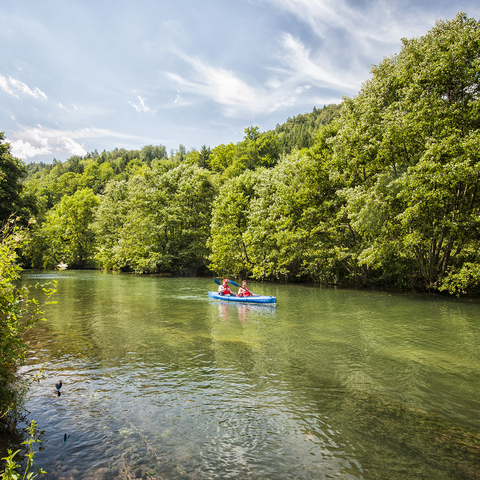 Kanufahren  © Tourismuszentrale Fränkische Schweiz/Florian Trykowski