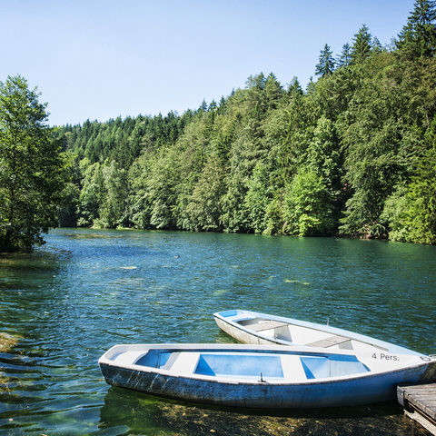 Schöngrundsee © Tourismuszentrale Fränkische Schweiz/Florian Trykowski