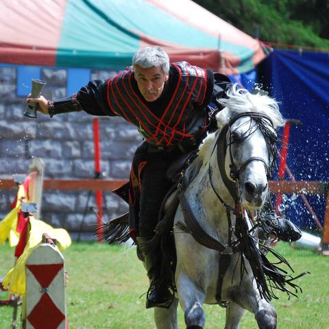 Lagerleben des Bauernhaufen 1825 Quelle: Info-Center Schillingsfürst 