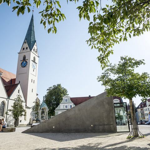 Kempten St. Mang Platz Erasmuskapelle @ Dominik Berchtold Quelle: Kempten Tourismus