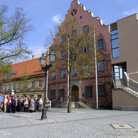 Führungen Blick auf Rathaus Dachau Bildrechte: Stadt Dachau