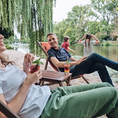 Stadtstrand Kaffeebucht Familie: Heilbronn Marketing GmbH/Christoph Düpper
