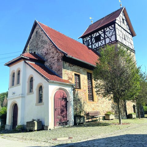 Kirche in Rentwertshausen
© Gemeinde Grabfeld
