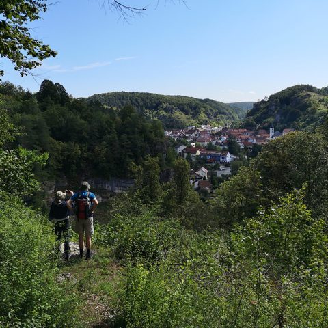 Blick Pottenstein Fotograf: Detlef Danitz  