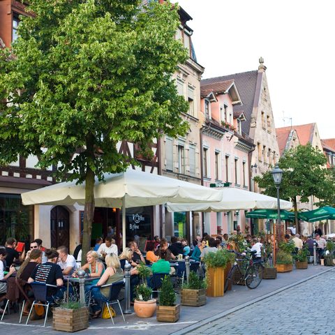 
Erich Malter - Altstadt Gustavstraße Fürth © TI-Fürth Erich Malter
