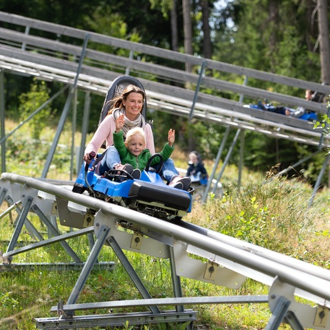 Alpine Coaster © Paula Bartels / Tourismus GmbH Ochsenkopf