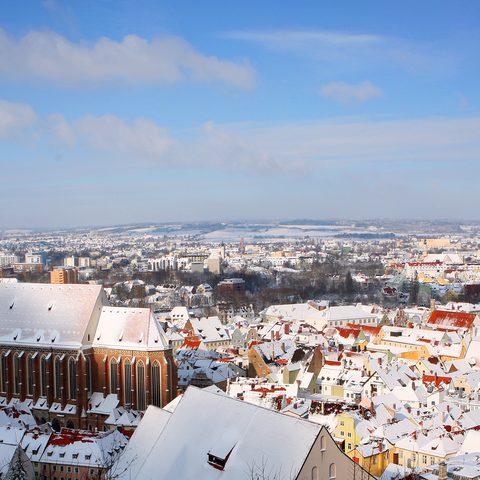 Landshut St. Martin Winter Foto Verkehrsverein Landshut Quelle: Tourismusverbandes Ostbayern e.V.