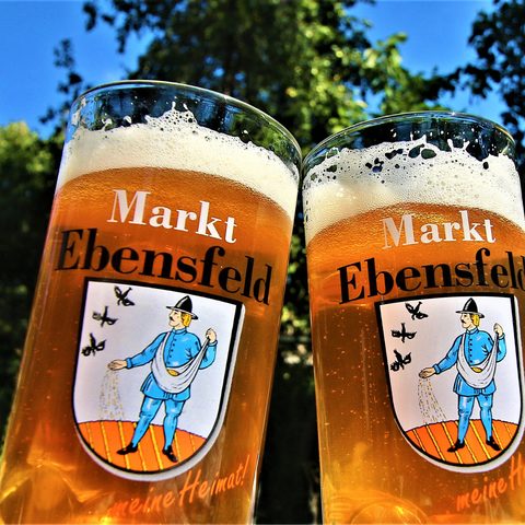 Fränkisches Bier in Ebensfeld genießen – Bildrechte Gemeinde Ebensfeld Fotoi: Birgid Röder