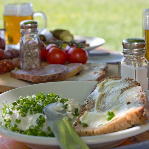 Fränkische Spezialitäten in Ebensfeld – Bildrechte: Obermain Jura Foto: Angela F. Endress