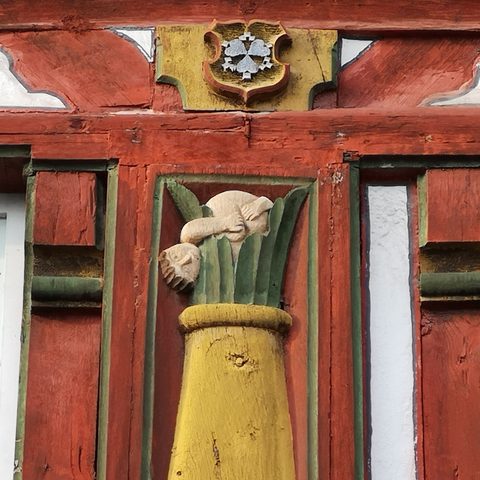 Forchheim Rathaus Schnitzerei Fotograf: Detlef Danitz