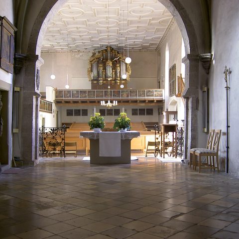 Ev. Kirche Urheber: Karl Schönherr aus Marktbreit Quelle: Tourist-Information Marktbreit