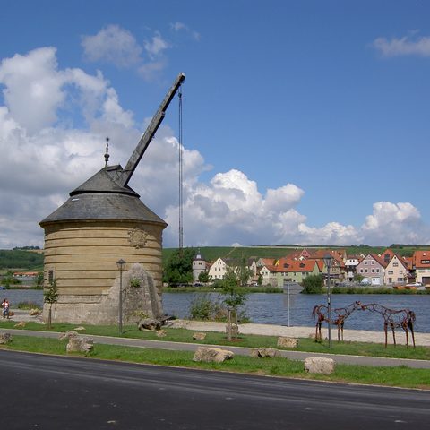 Kranen Urheber: Karl Schönherr aus Marktbreit Quelle: Tourist-Information Marktbreit