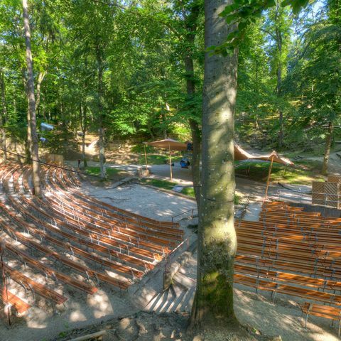 Bergwaldtheater Weißenburg Quelle: Stadt Weißenburg i. Bay. Kulturamt  Fotgraf: Ralph Goppelt Copyright: www.rago-medienservice.de