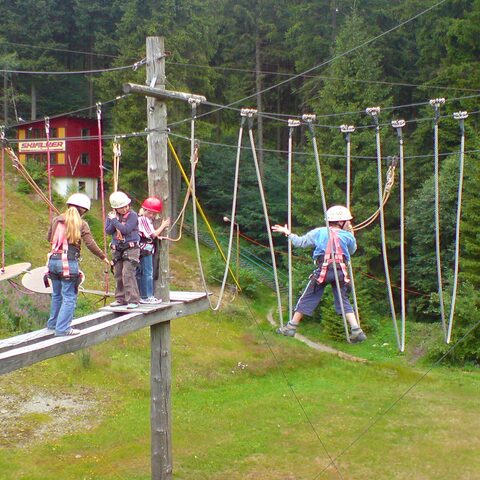 Hochseilgarten Quelle: Touristinformation Steinach