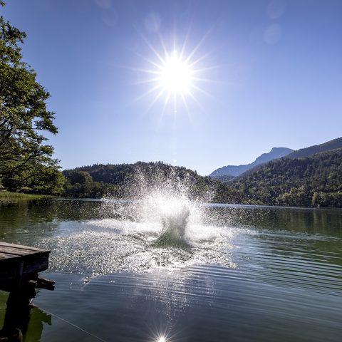 Thumsee Spass Reichenhall Quelle: Berchtesgadener Land Tourismus GmbH 