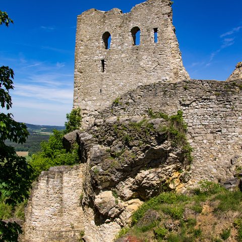 Burgruine Wolfstein Bildnachweis Birgit Gehrmann Quelle: Amt für Touristik -Tourist-Information - Stadt Neumarkt i.d.OPf. 