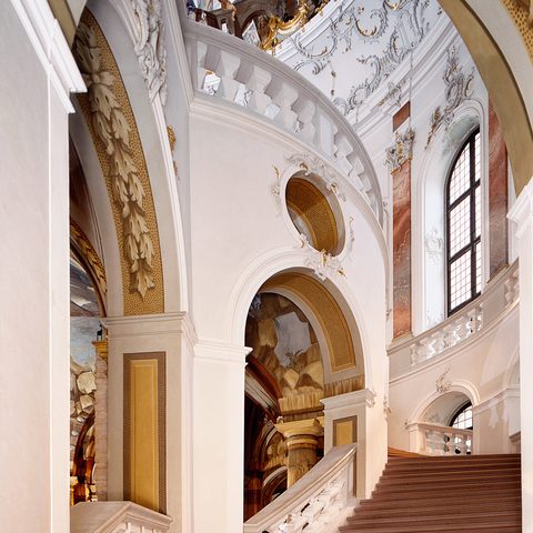 Schloss-Bruchsal Treppenhaus (c) Andrea-Rachele- Staatliche Schlösser und Gärten BW Quelle: Kraichgau-Stromberg Tourismus e. V.