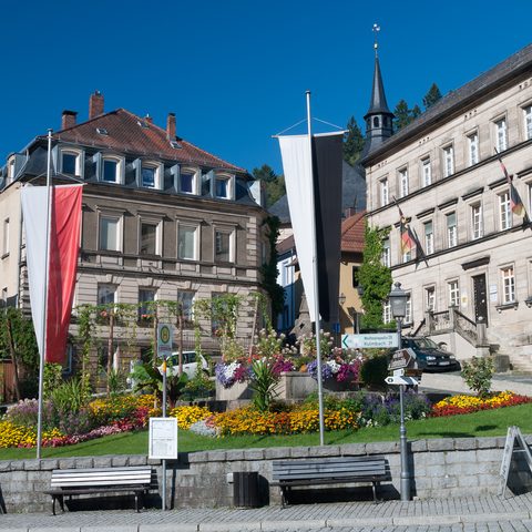 Markt Foto: Touristinfo Bad Berneck Fotograf: Florian Fraaß