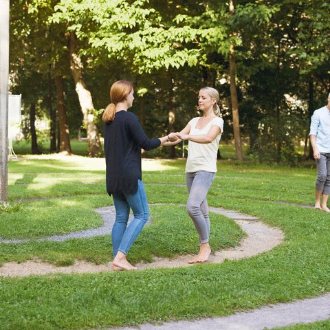 Barfußlabyrinth (c) Bayer. Staatsbad Bad Kissingen GmbH