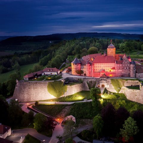Festung Rosenberg´ Quelle: Tourismus- und Veranstaltungsbetrieb der Lucas-Cranach-Stadt Kronach Bildrechte (C) Dr. Otmar Fugmann