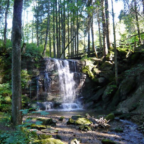 Weitnau Speckbach Wasserfall Quelle: Allgäuer Seenland 