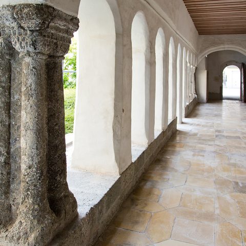 Kreuzgang Kloster. Bildrechte: Stadt Monheim