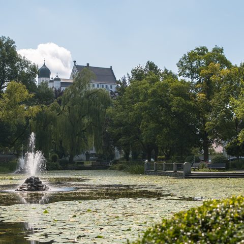 Stadtweiher. Quelle: Stadt Illertissen 