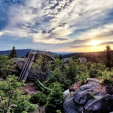 Wanderung zum Nusshardt © Andreas Munder  / Tourismus GmbH Ochsenkopf