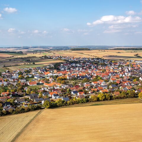 Luftaufnahme Großrinderfeld
Quelle: Gemeinde Großrinderfeld