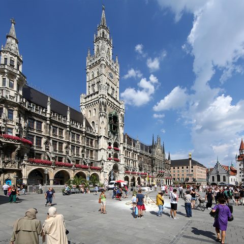 Neues Rathaus von Weitem, © München Tourismus, Sigi Mueller