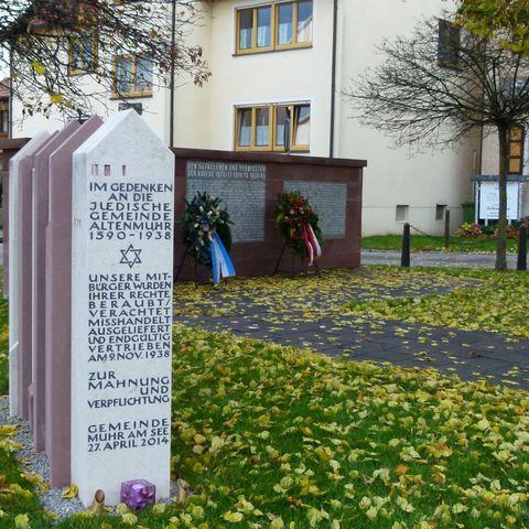 Juden-Mahnmal Quelle: Altmühlsee Informationszentrum Touristbüro 