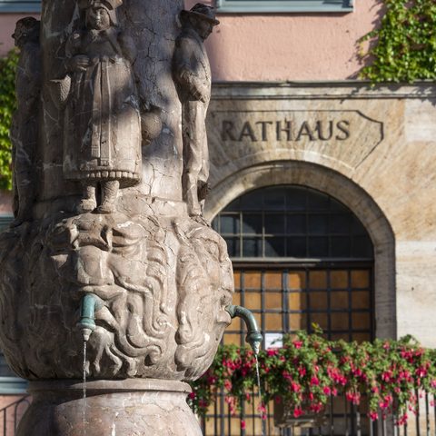 Tschnerbrunnen Dachau  @ Udo Bernhart Bildrechte: Stadt Dachau