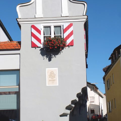 Geburtshaus Leonhart Fuchs  ©  Tourist-Information Wemding