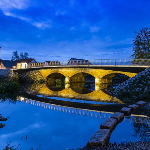 Alte Baunachbrücke Quelle: Stadt Baunach