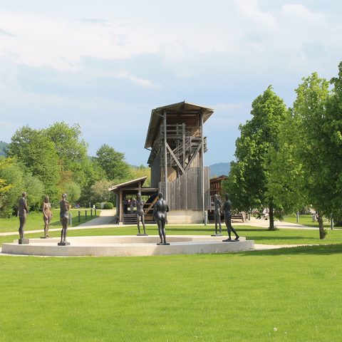 Kurpark Gradierwerk Bildrechte: Kur & Tourismus Service Bad Staffelstein 