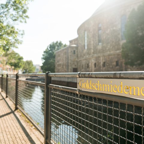 Goldschmiedemeile / Markus Born Fotodesign Quelle: Tourist-Information Pforzheim / Eigenbetrieb Wirtschaft und Stadtmarketing Pforzheim (WSP)