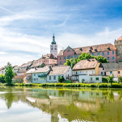 Oberpfaelzer Radl-Welt Altstadtansicht Neunburg vorm Wald © Tourismuszentrum Oberpfälzer Wald Landkreis Schwandorf
