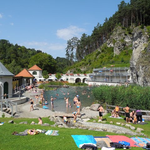 Felsenbad, Pottenstein Bildnachweis: Tourismusbüro Pottenstein